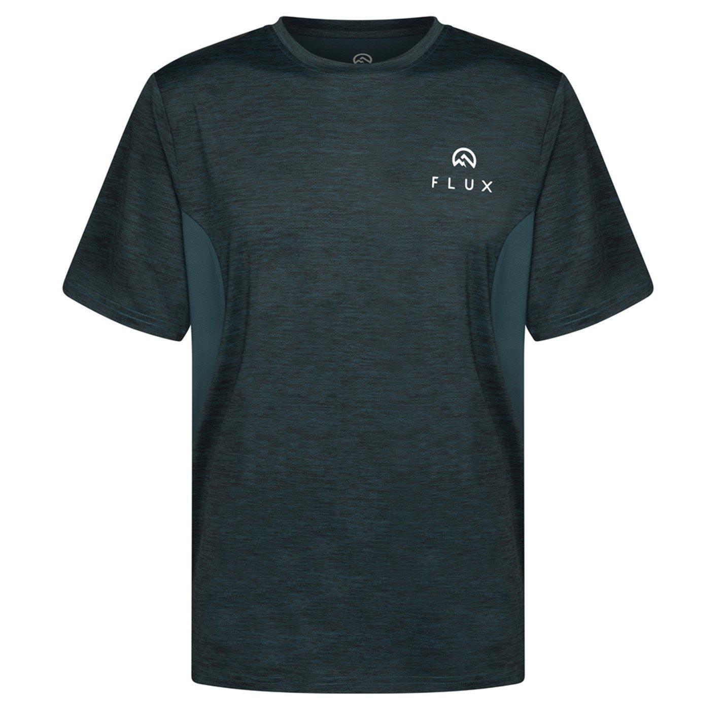 Flux Active Contrast Logo T Shirt Mens