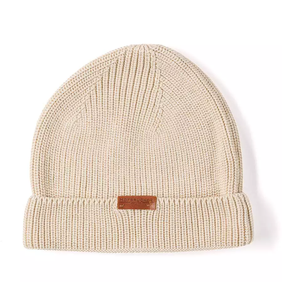 Hofbrucker Beanie Baby Mütze Beige