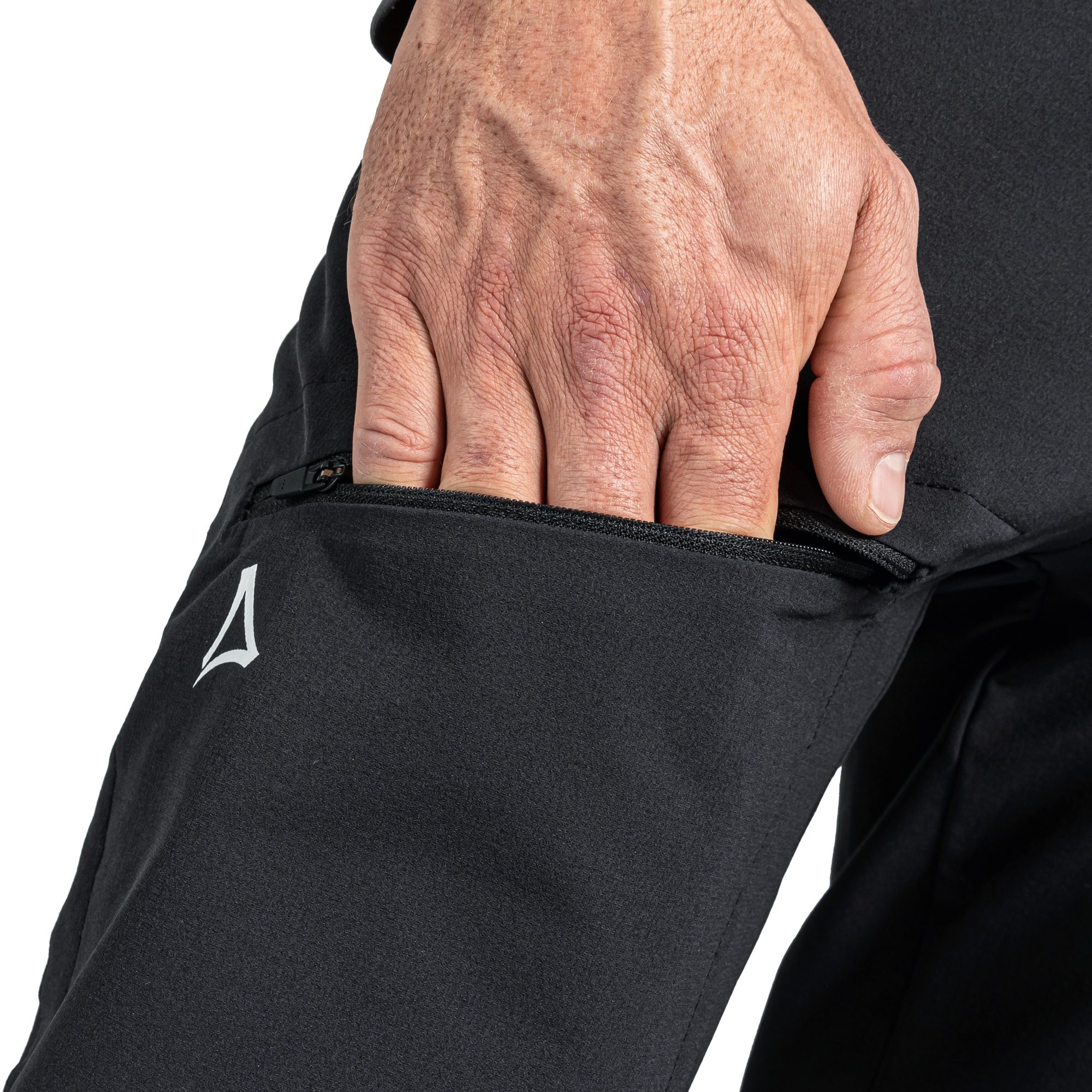 Schöffel Folkstone Warm Wanderhose Herren schwarz