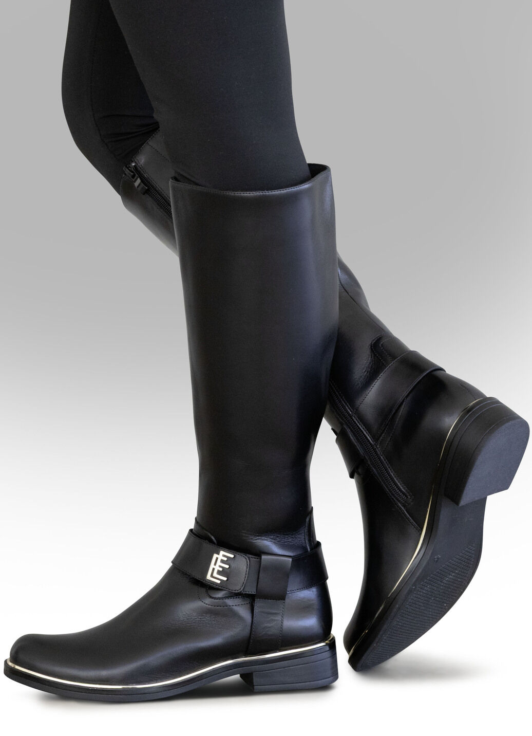 ELENA EDEN, trendige Damen-Stiefel, Winterschuhe, Weite G, mit Reißverschluss