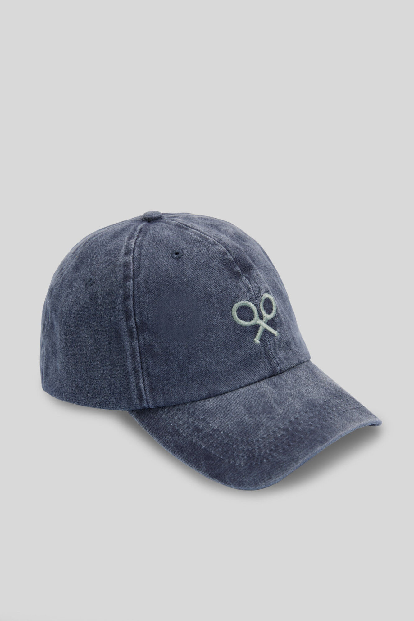 Gorro de silicone macio bordado azul marinho - Azul Marinho