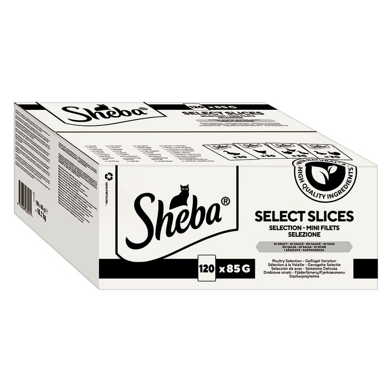 Multipack Sheba Sélection Mini-filets 120 x 85 g