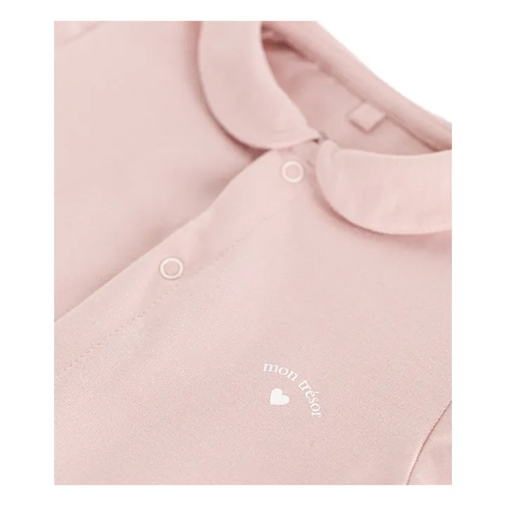 Petit Bateau Combishort Moulineau Mon Trésor | Rose