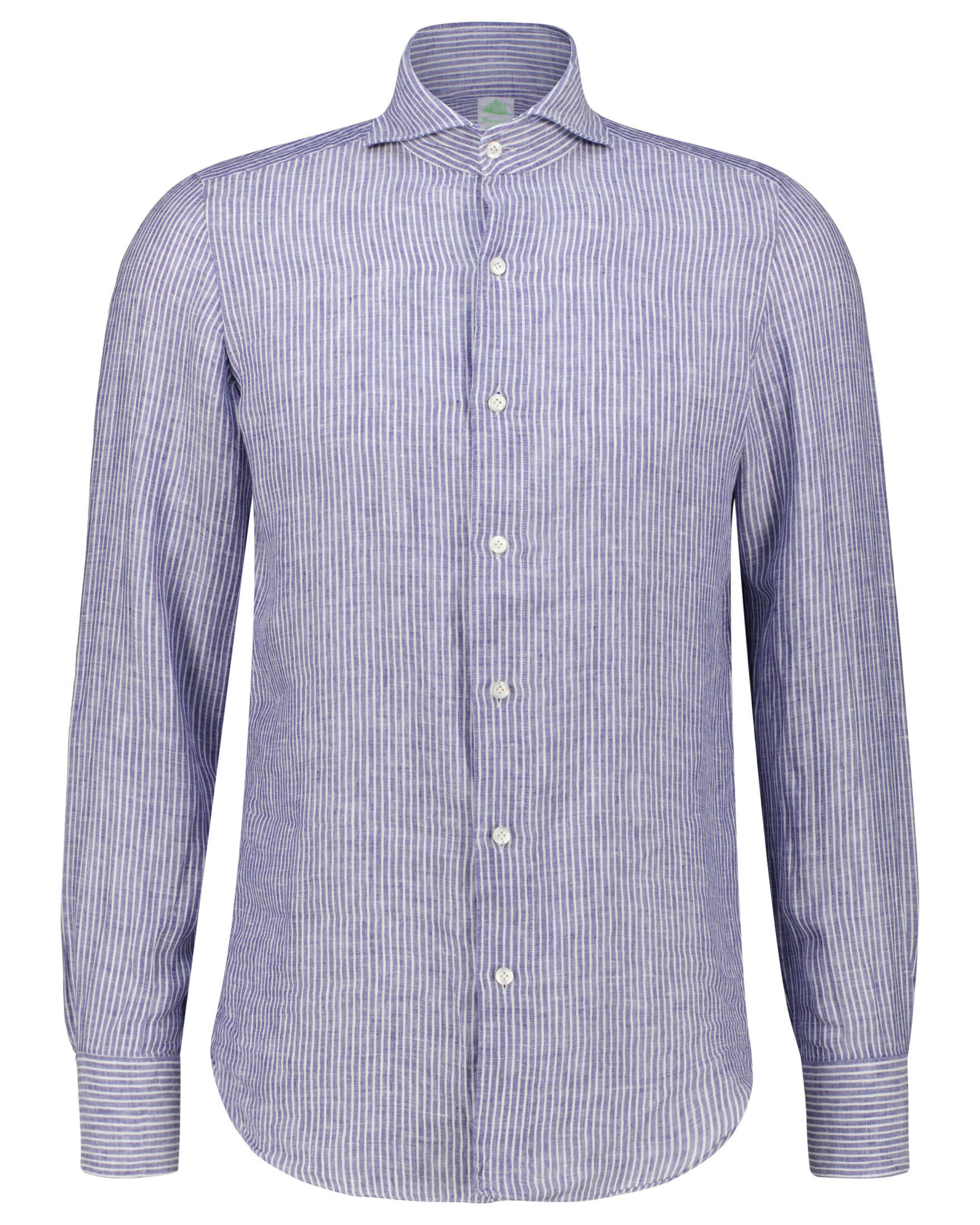 Finamore 1925| Herren Leinenhemd TOKYO SERGIO Slim Fit Langarm