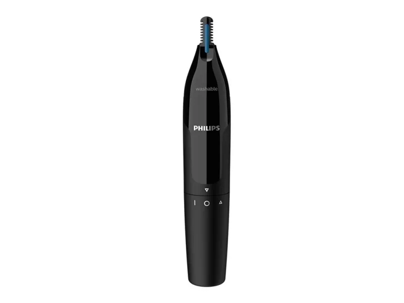Philips Nose and Ear Trimmer NT1650/16 Wet & Dry, Black, Cordless