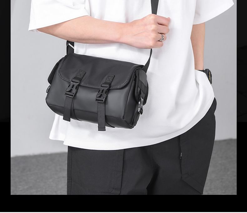 Golden Kelly - Messengerbag met gesp en klep