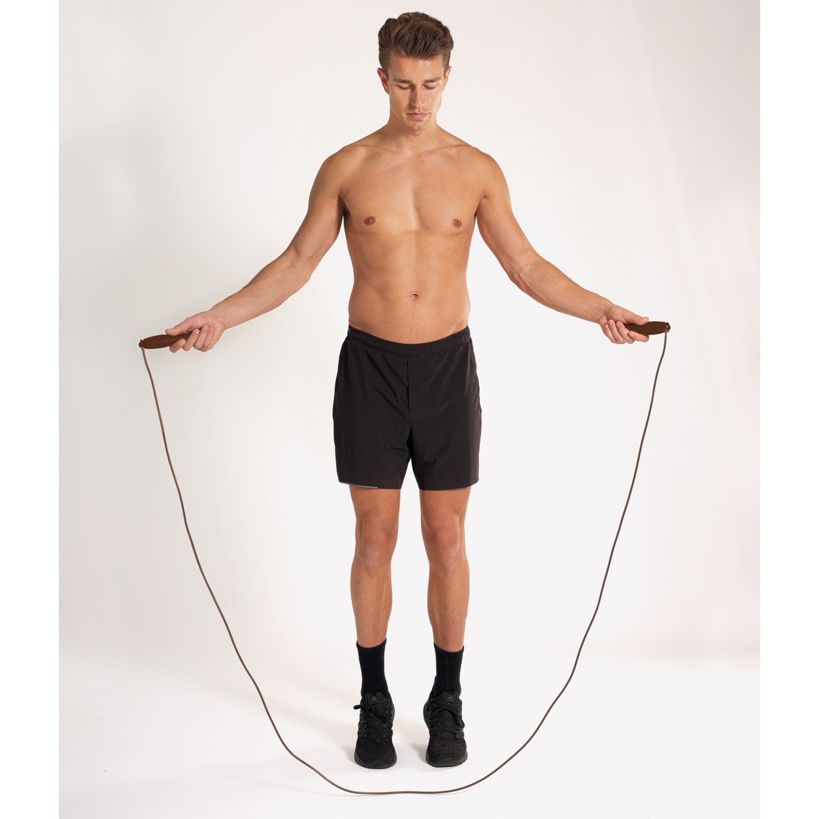 Tone Up Leder Springseil Jump Rope