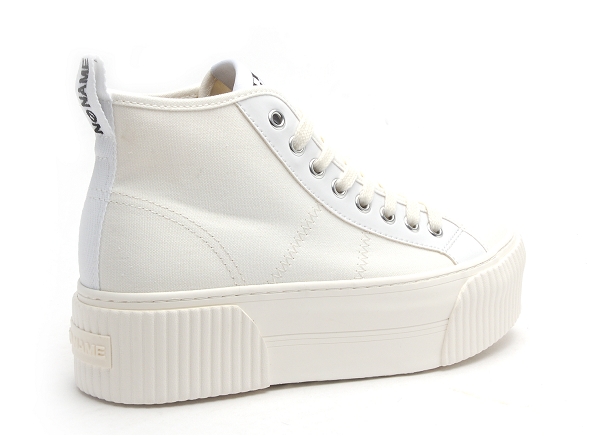 No name boots bottine femme iron mid blanc