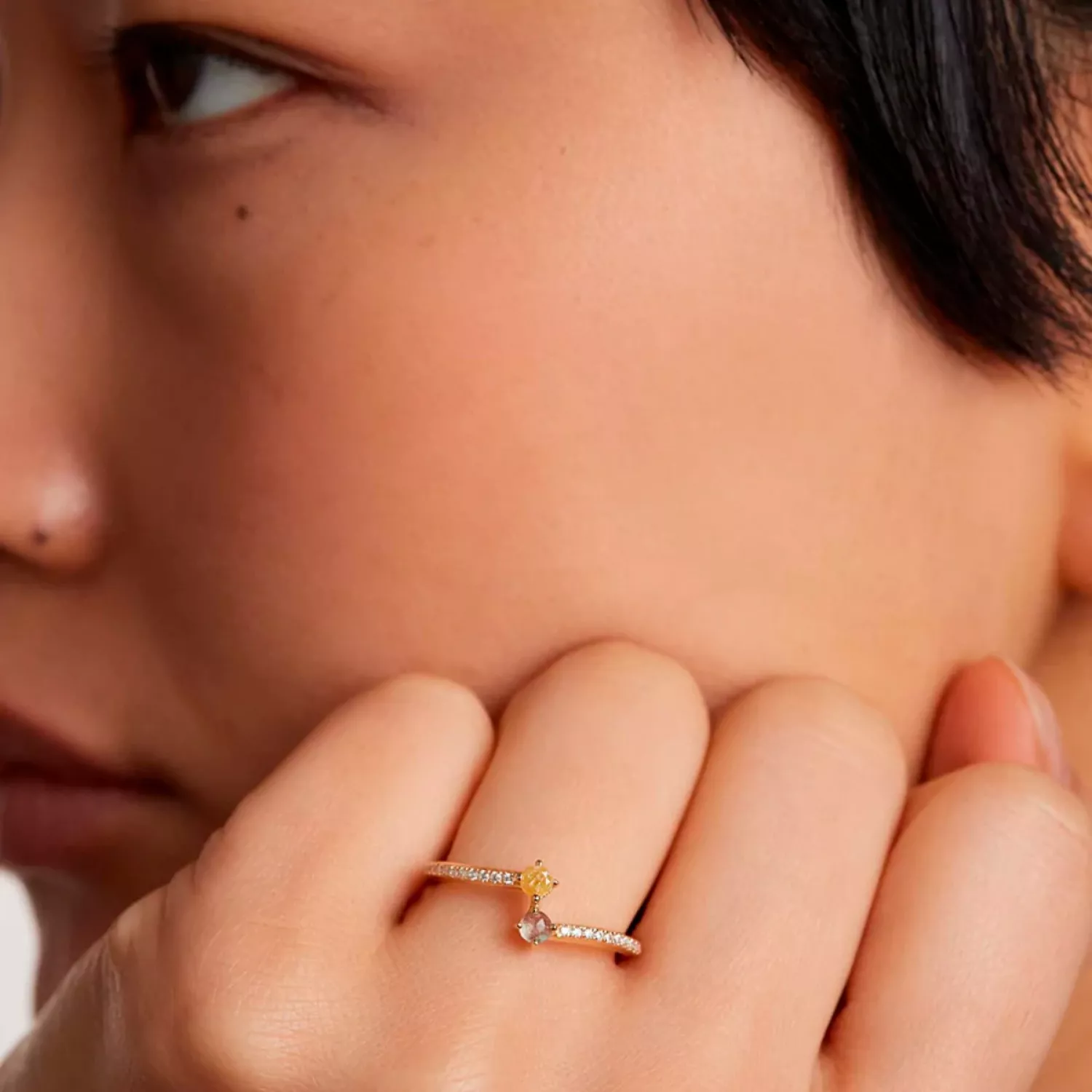 PDPAOLA Villa Ring 18 kt. Forgyldt Sølv AN01-647