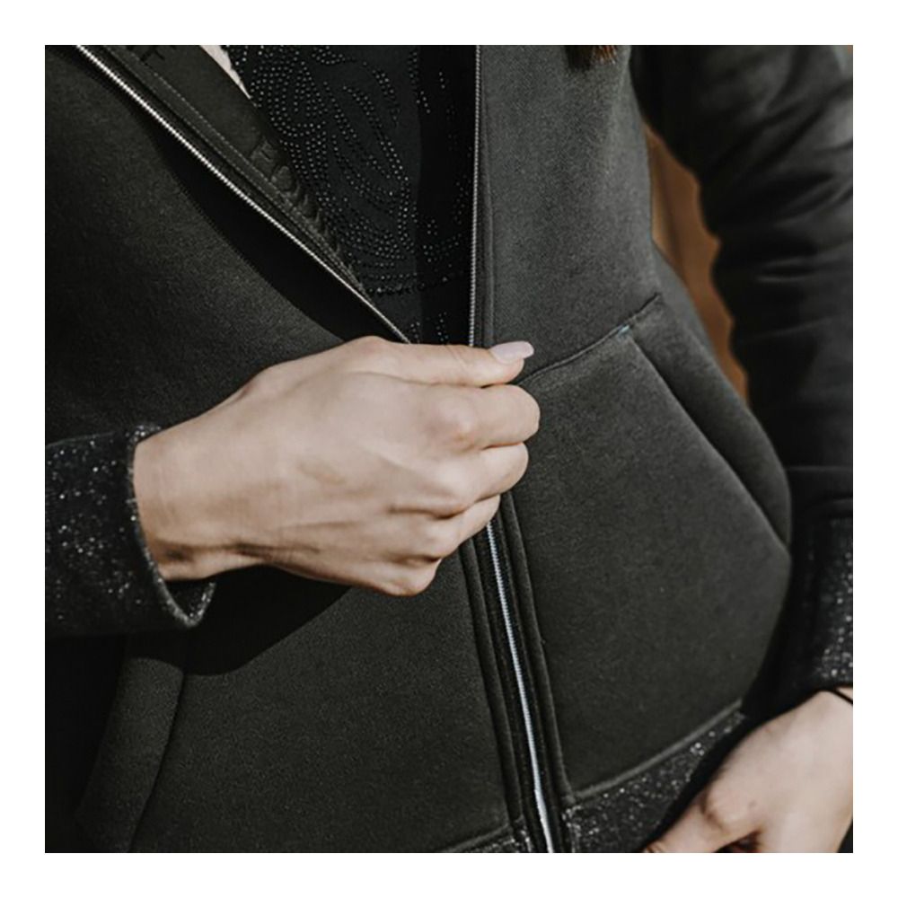 Equitheme PALERME - Sweat Femme noir