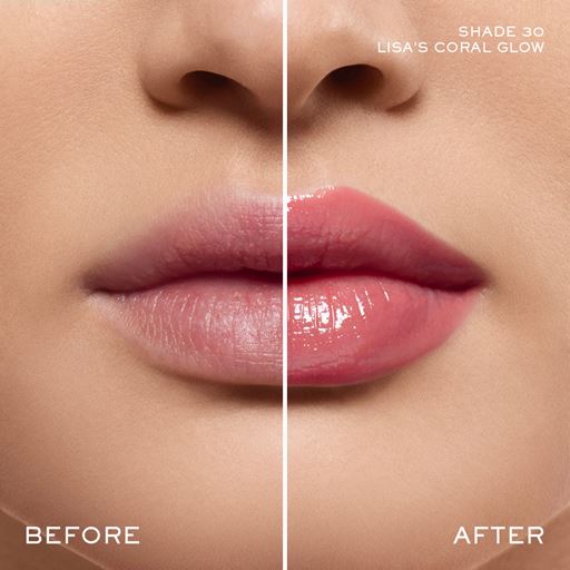 Lancôme Lip Idôle Squalane-12 Butterglow Glowy Color Balm, 30 Lisa's Coral Glow