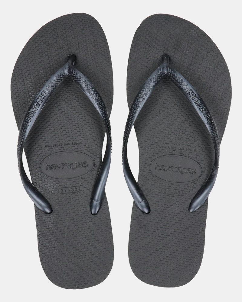 Havaianas Slim Slippers  - zwart