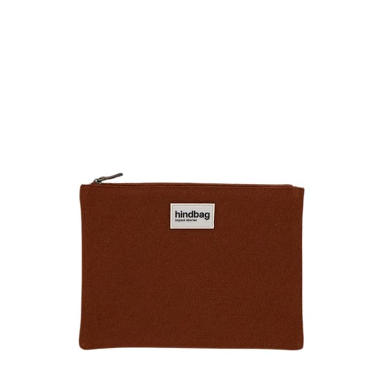 Pochette Ema 25 cm Chocolat