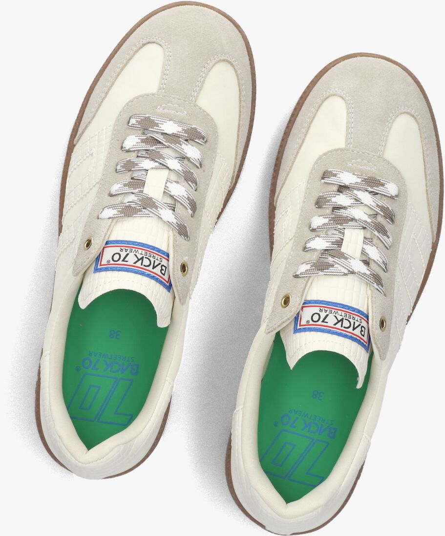 witte back70 lage sneakers ghost