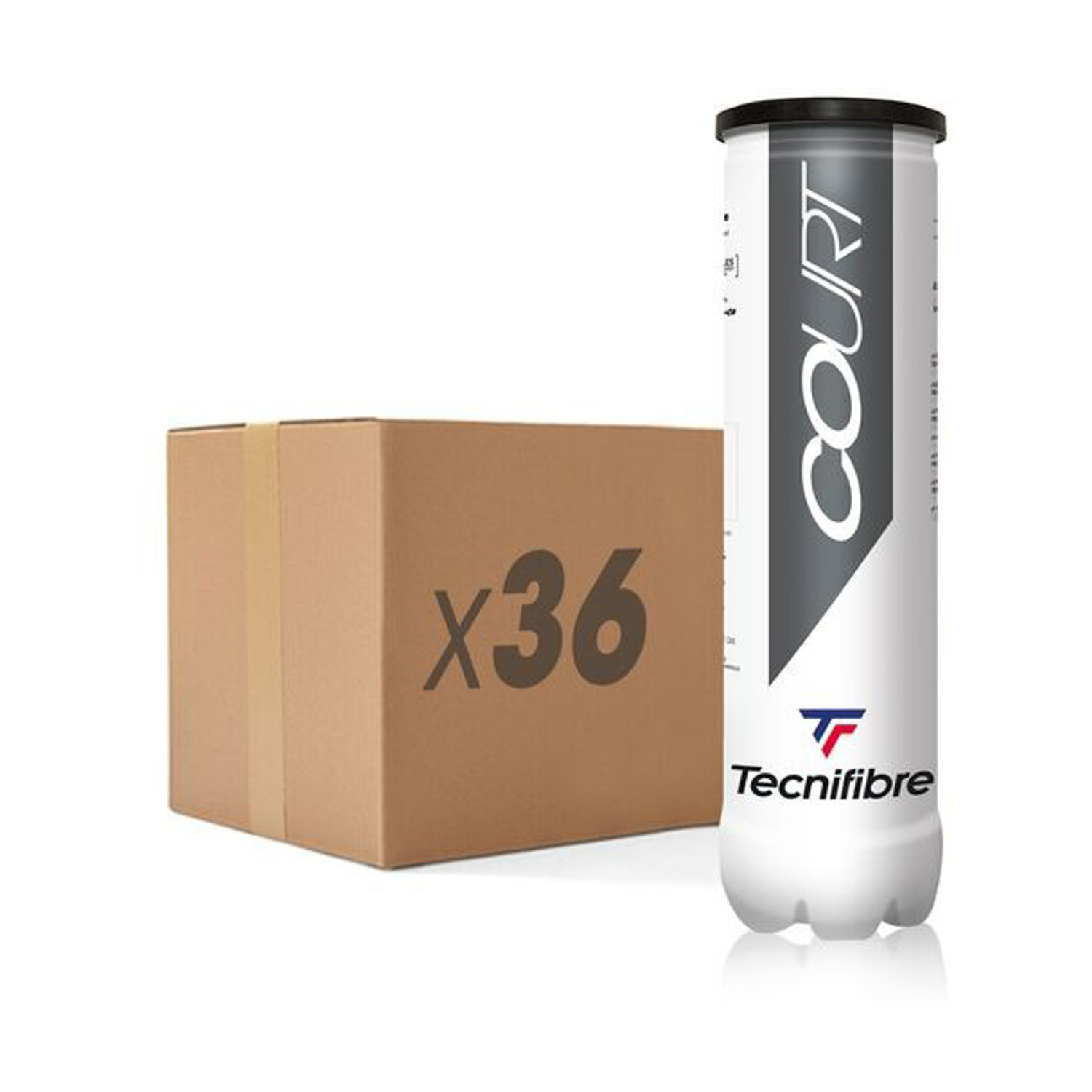 Tecnifibre Court 36x4St. (12 Dozijn)