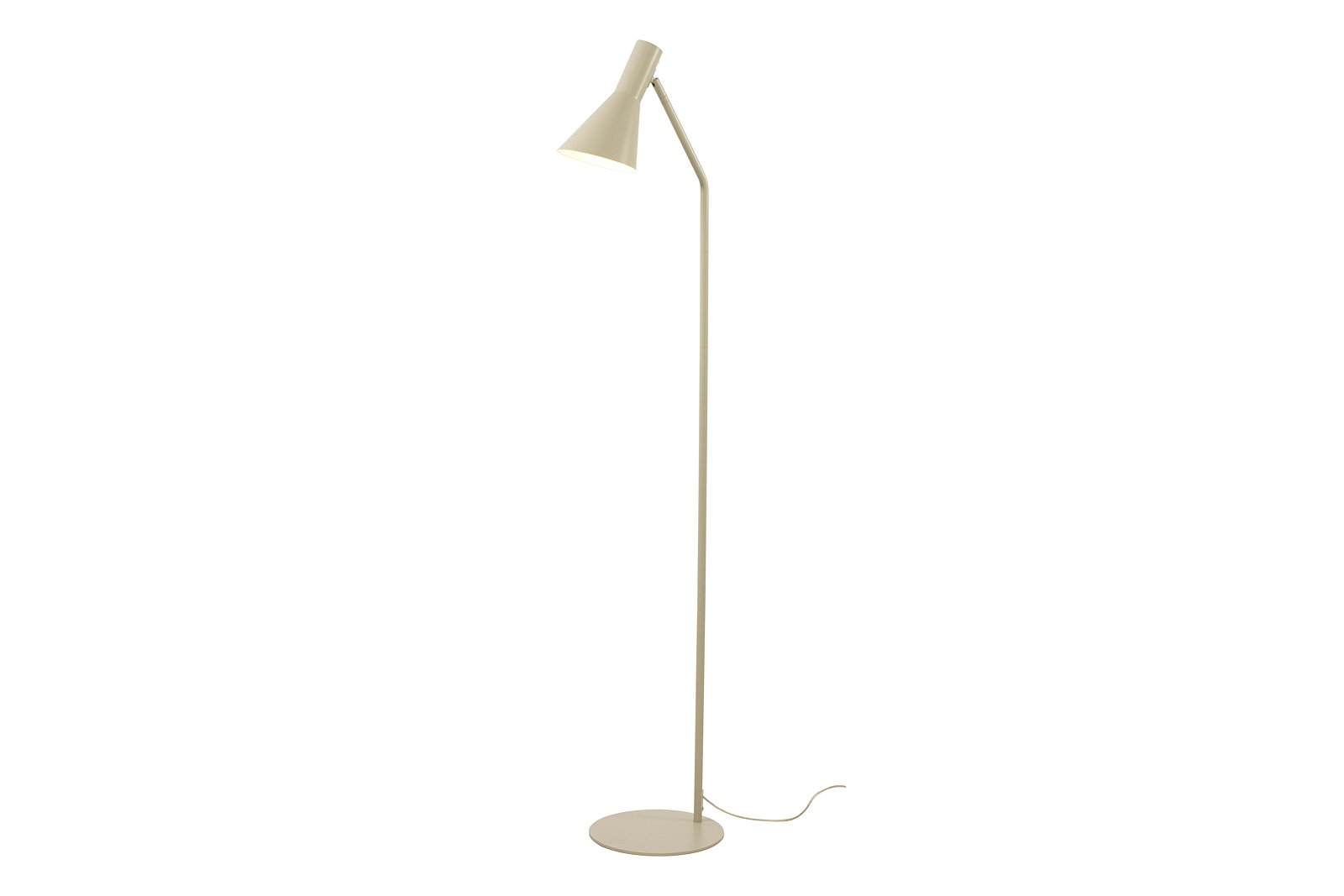 Ceres gulvlampe Sandfarget med ledning og bryter E27 max 40W