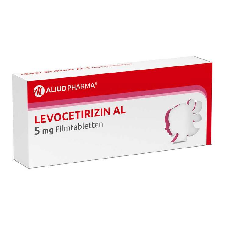LEVOCETIRIZIN AL 5 mg Filmtabletten, 20 St
