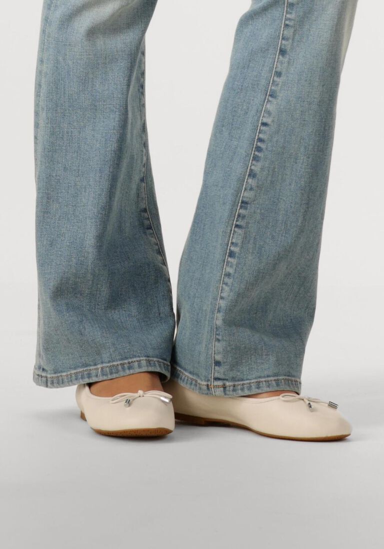 witte lauren ralph lauren ballerina's jayna flats ballet