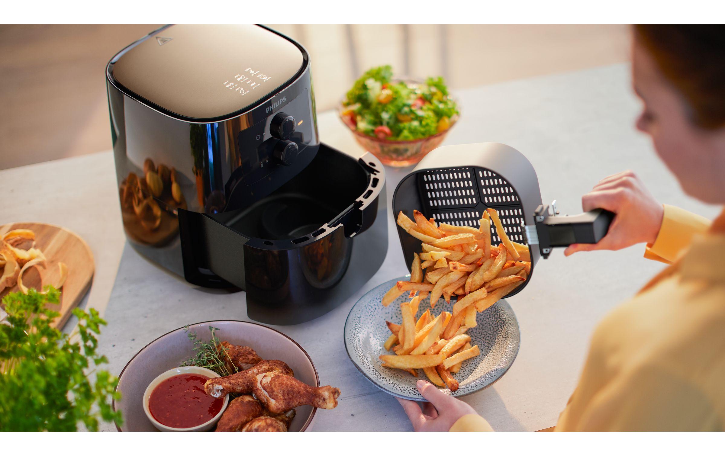Heissluft-Fritteuse Essential Airfryer HD9200/91 0.8 kgVielseitige Fritteuse mit Rapid Air Heisslufttechnologie
