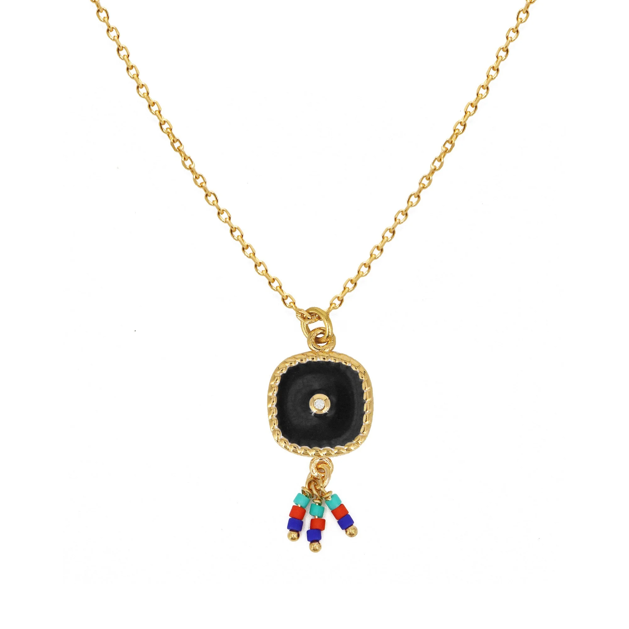 TIKA - Collier | Noir