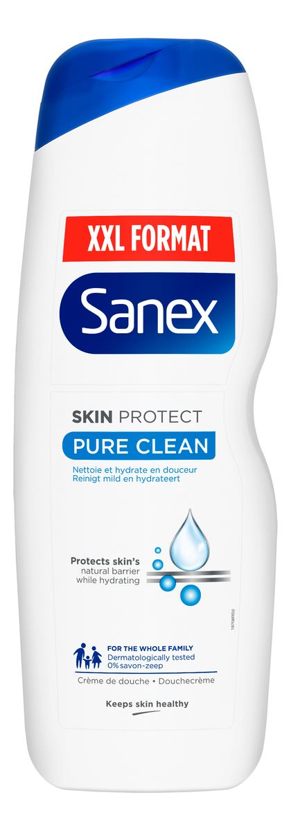 Sanex Shower gel Skin Protect PURE CLEAN - 1000 ml.