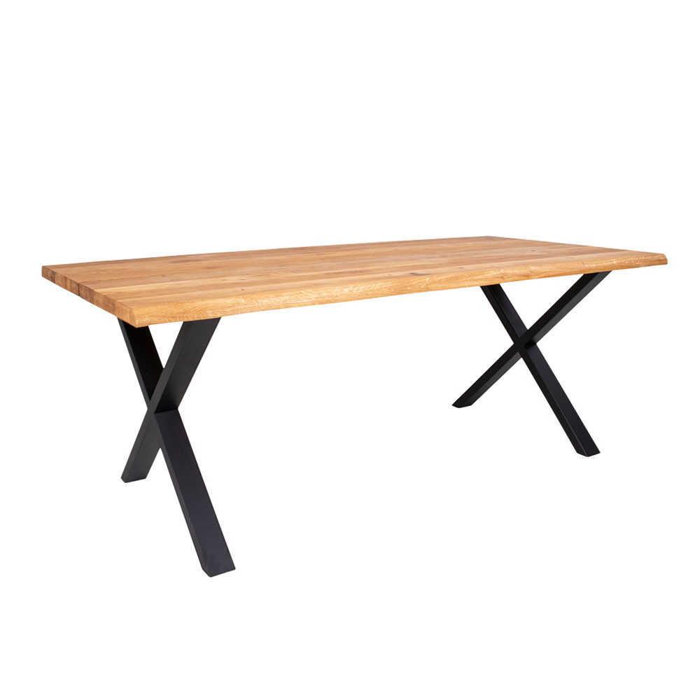 Eikenhouten eettafel Fendi Naturel