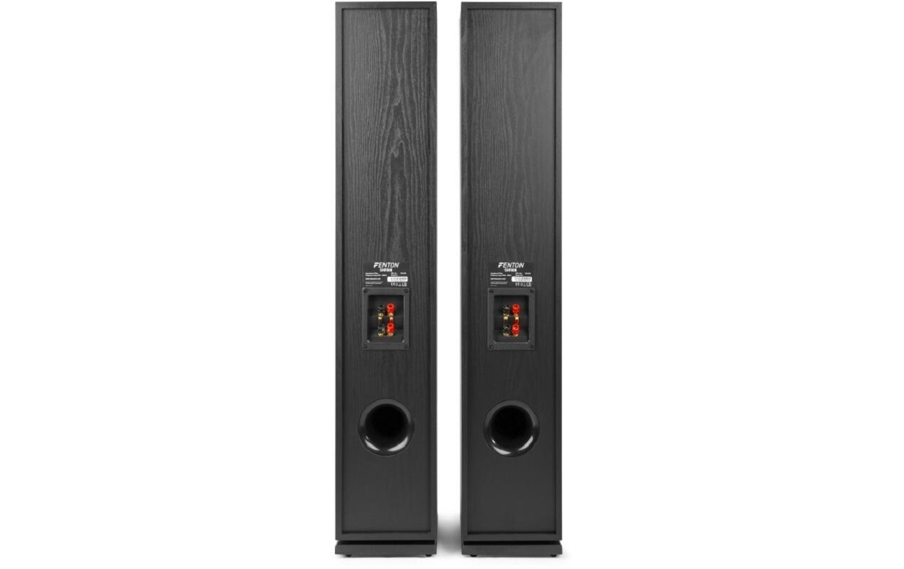 Standlautsprecher Paar SHF80B Schwarz<br>Elegante und moderne Home-Entertainment-Lautsprecher