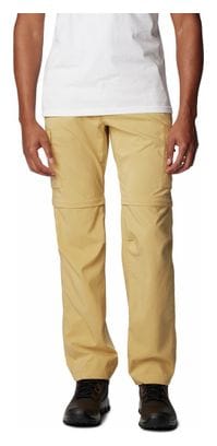 Pantalon Convertible Columbia Silver Ridge Utility Beige