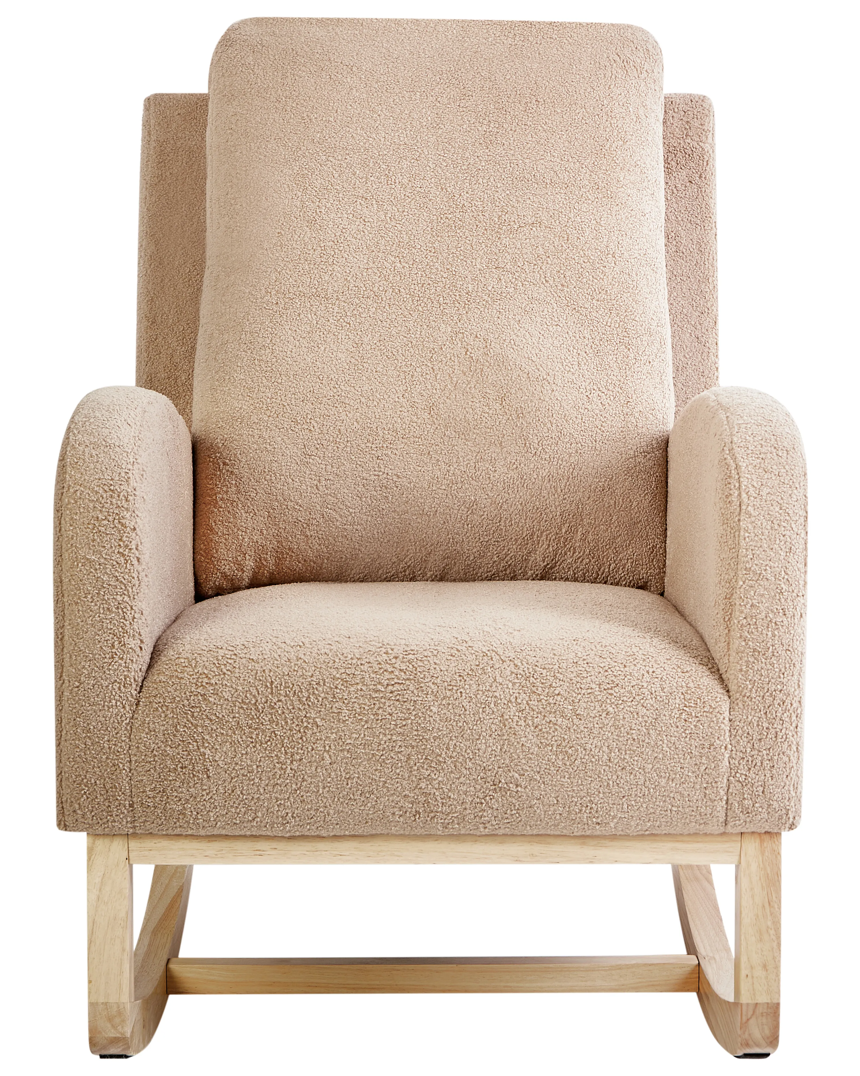 Schommelstoel ALSTA Bouclé Beige