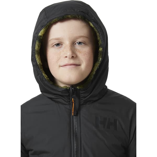 Veste softshell HELLY HANSEN JR CHAMP REVERSIBLE JKT BLACK