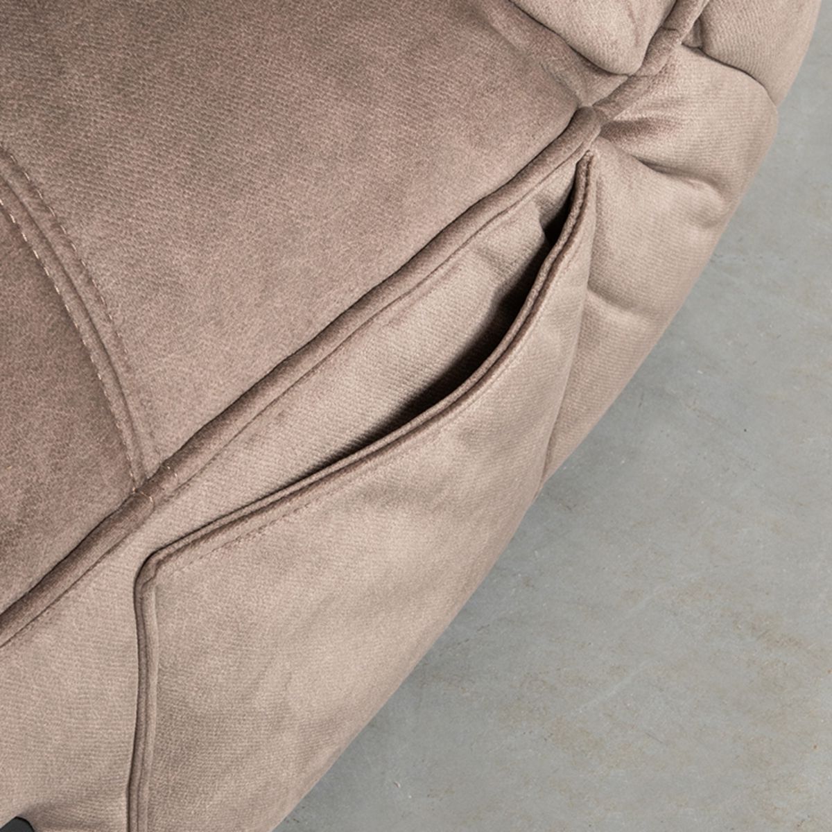 Relaxfauteuil Taupe MW-72.015 Take It Easy B84 x D104 x H94 cm