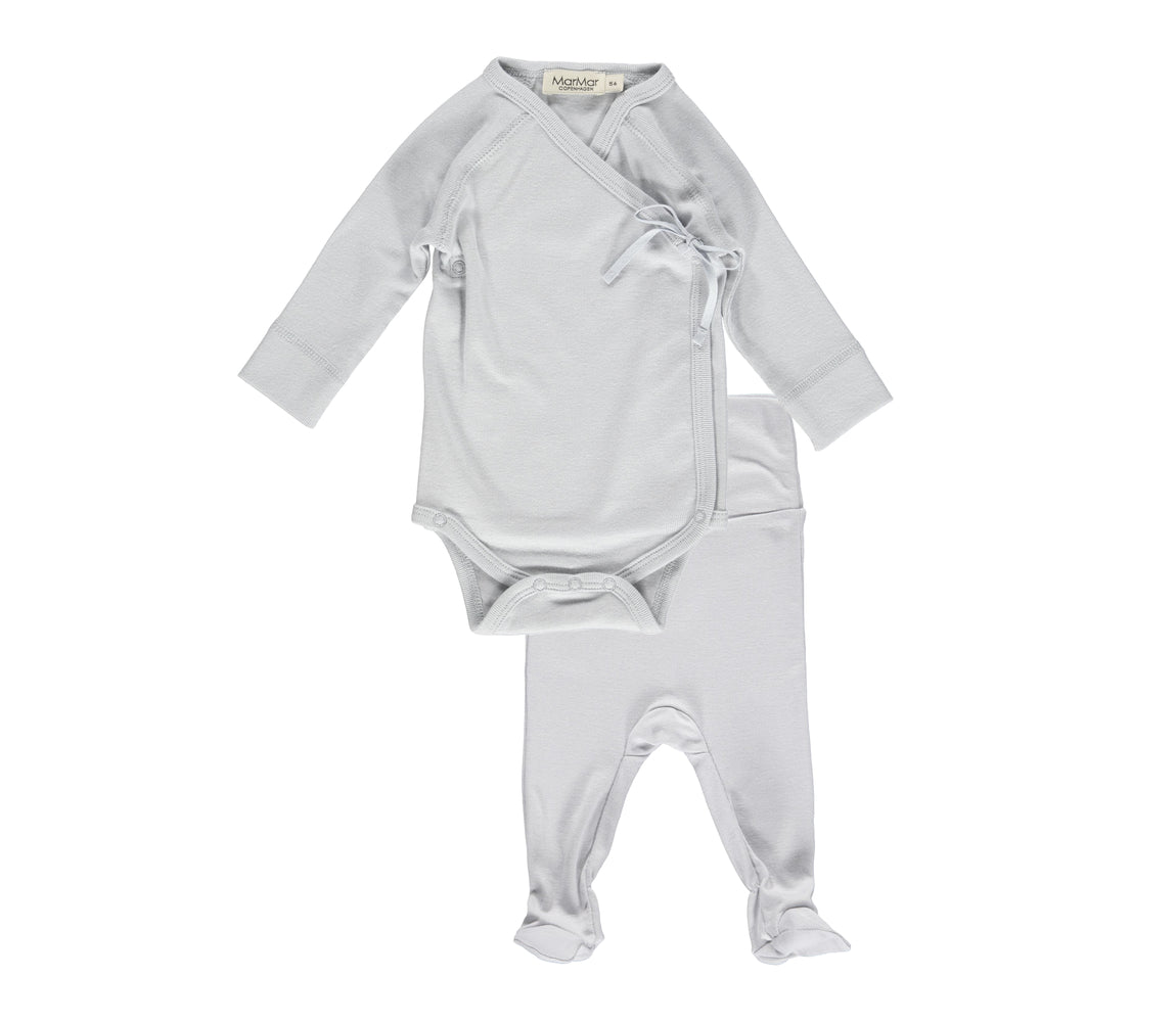 New Born Gift Box 2 Pcs - Pale Blue