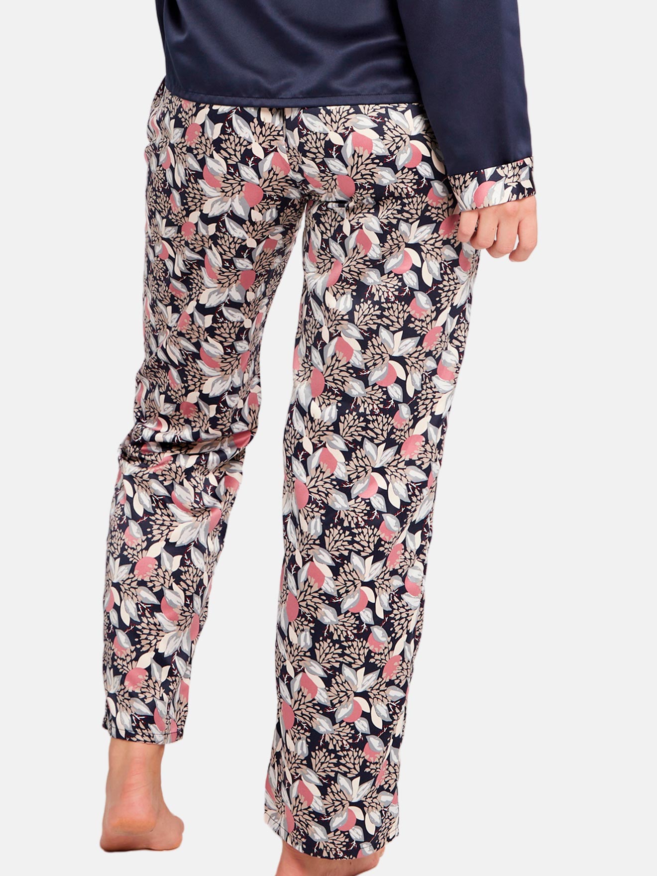Pantalon en satin Idole