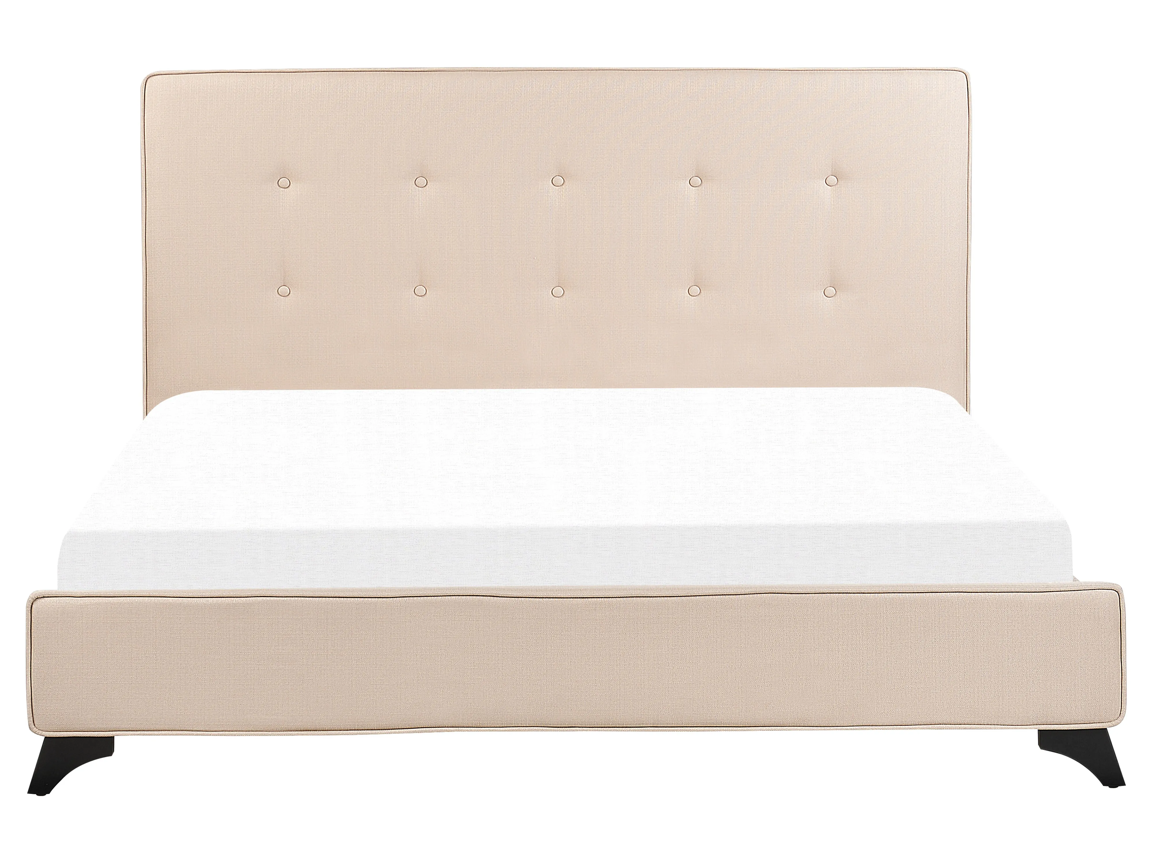 Bed Stof AMBASSADOR 160 x 200 cm Beige
