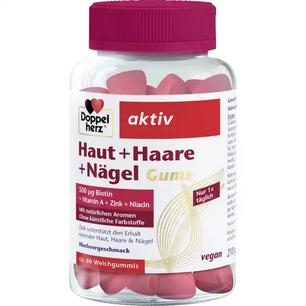 Haut + Haare + Nägel Gums