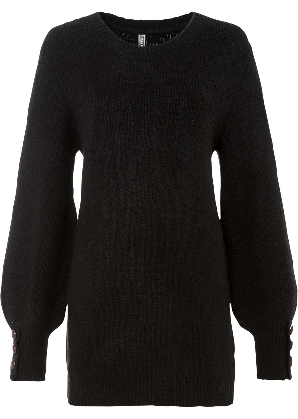 Pull long à boutons