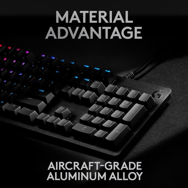 Logitech G512 gaming keyboard (GX Red switches)