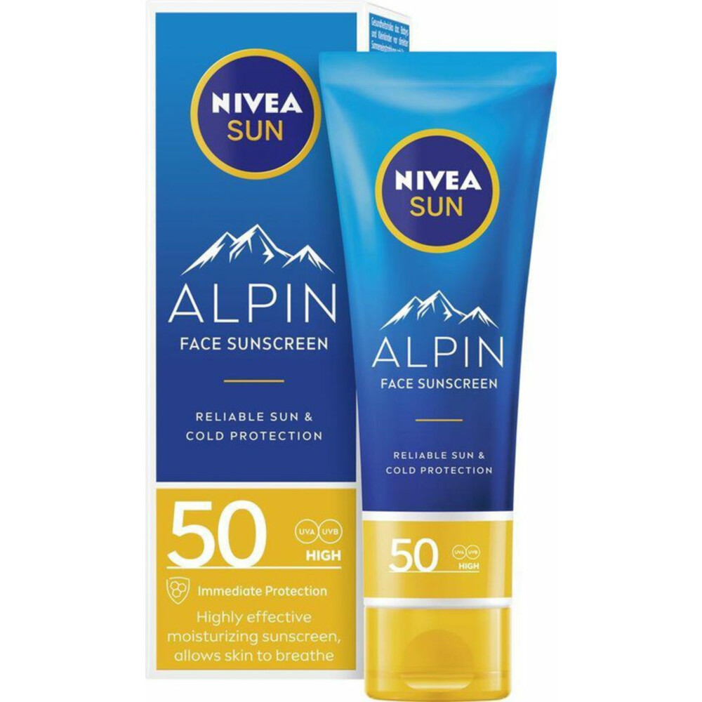 Nivea Sun Zonnebrandcréme Face Alpin SPF 5050 ml