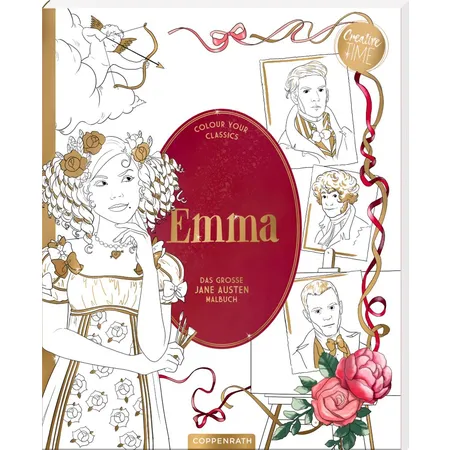 Coppenrath Verlag Emma - Das große Jane Austen-Malbuch (Creative Time)