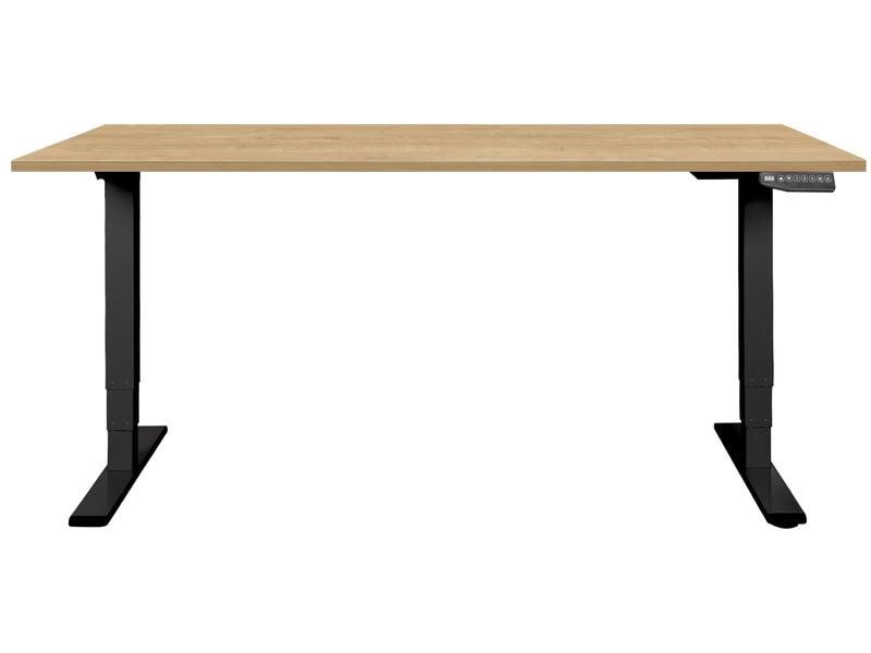 Contini Stehtisch 1.6 x 0.8 m, Eiche / Schwarz Elektrisch höhenverstellbarer Tisch