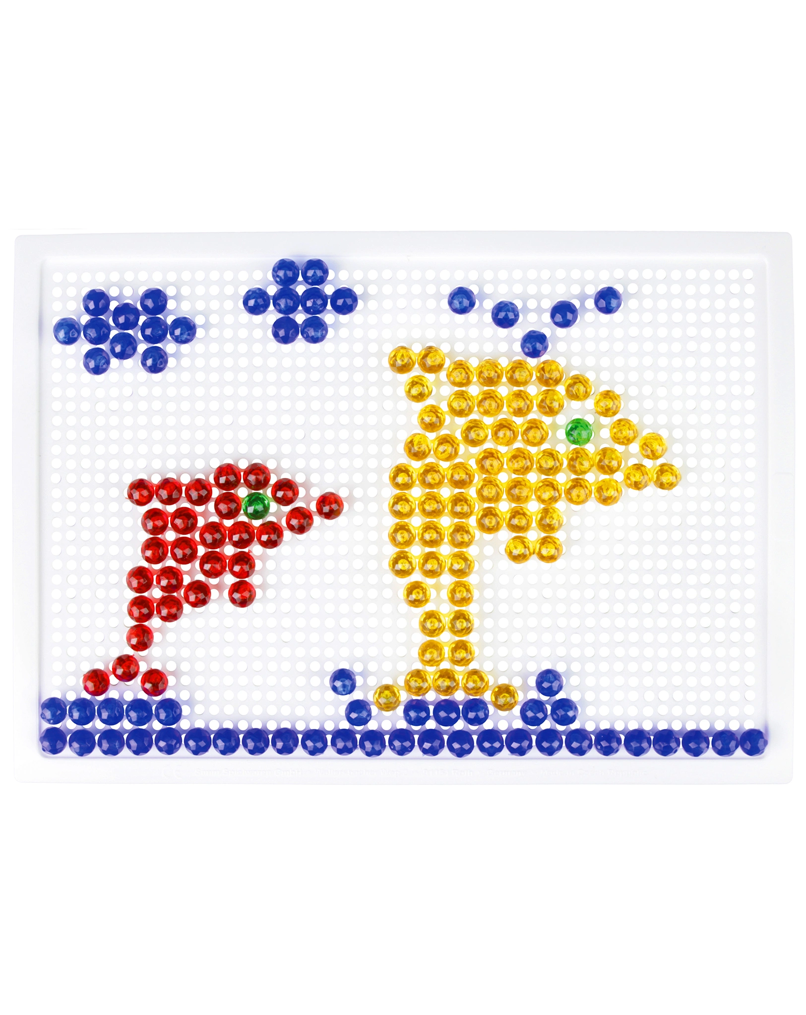 Mosaik-Set TRANSPARENT GROß (10 mm) 260-teilig