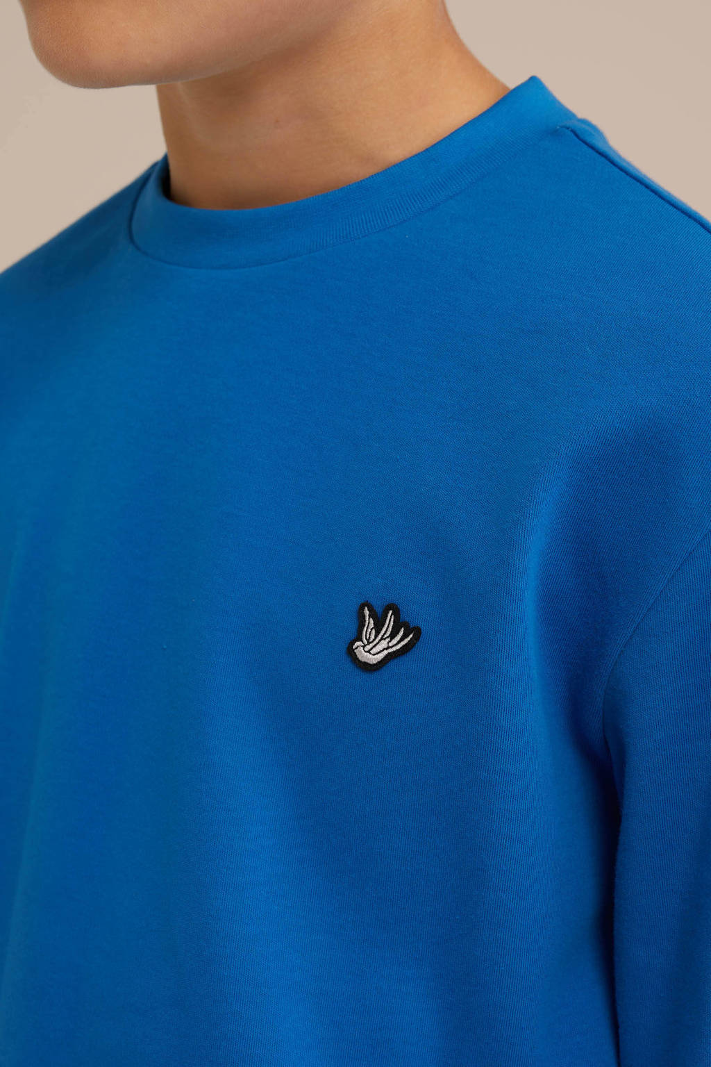WE Fashion sweater blauw