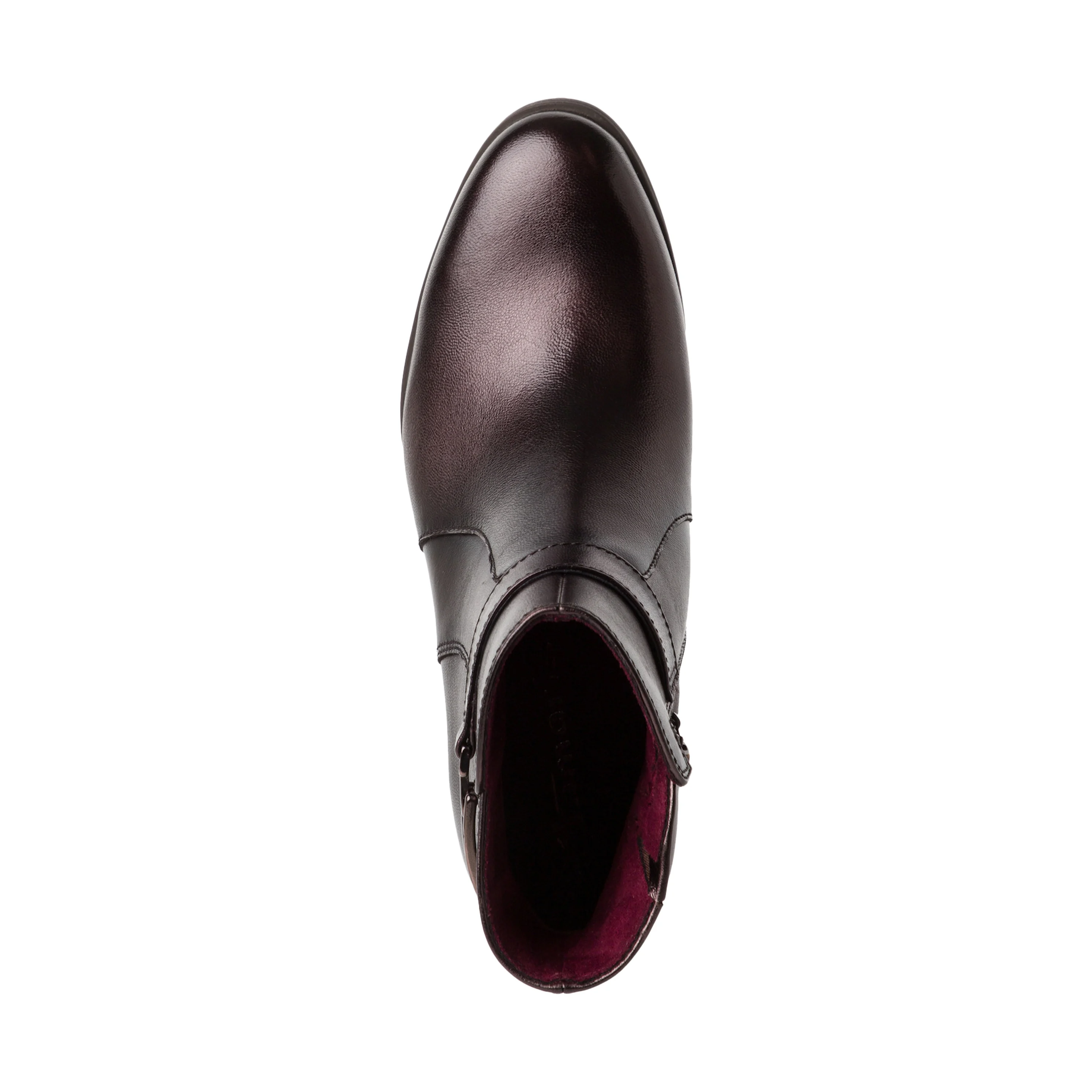 Bottines cuir | Marron