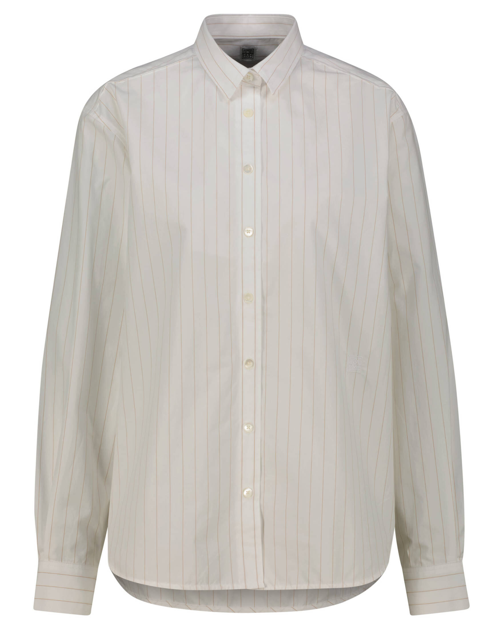 Totême| Damen Bluse SIGNATURE COTTON SHIRT Langarm