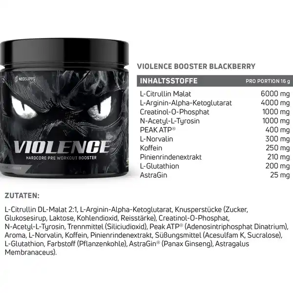 Violence Booster Black Powder