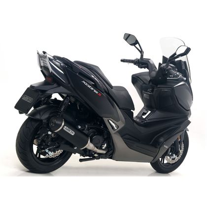 Silencieux Arrow Urban Alu Dark embout noir mat - Noir