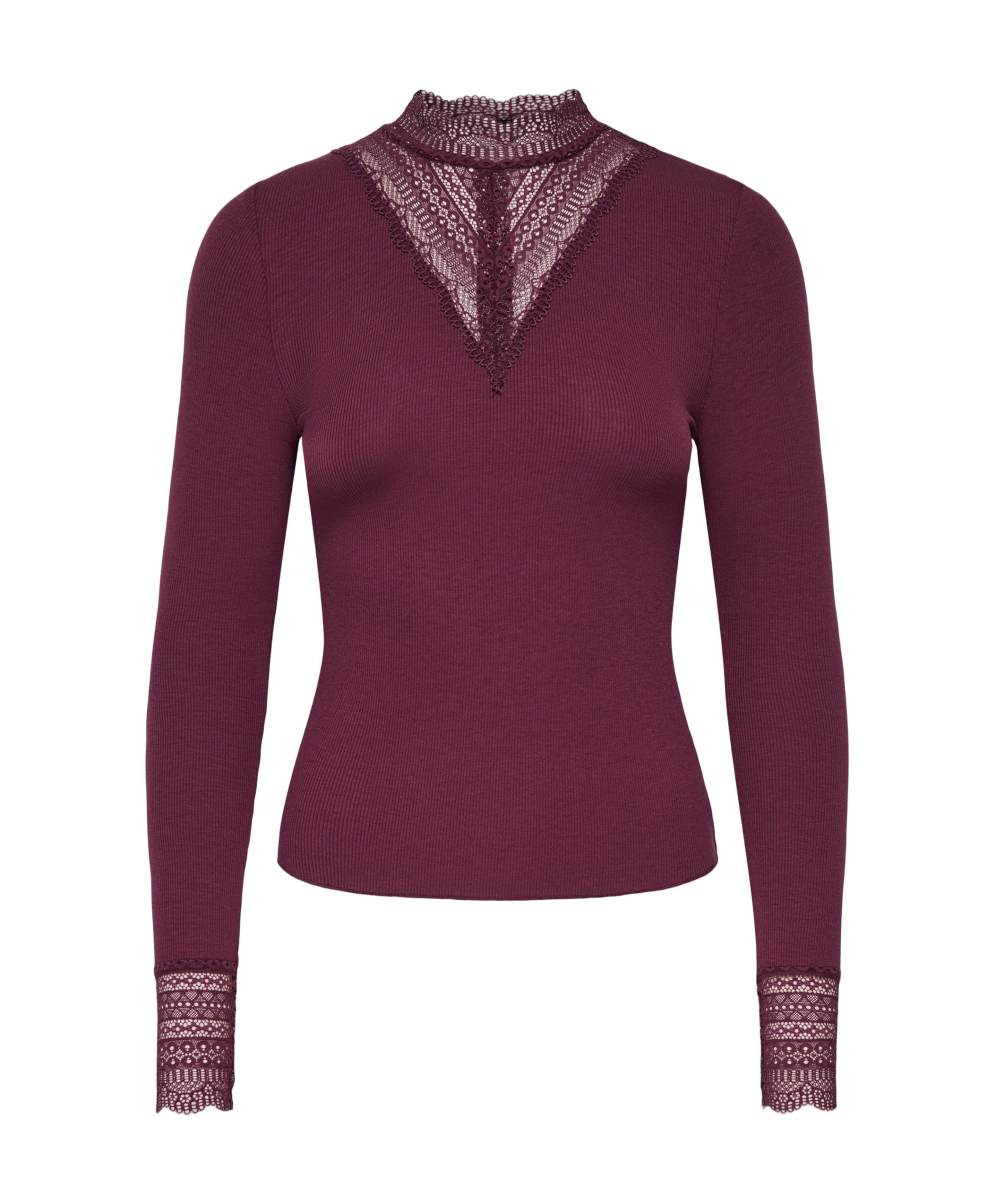 Only Dames longsleeve rood