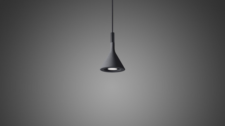 Foscarini Aplomb Mini hanglamp Ø11.5 grijs