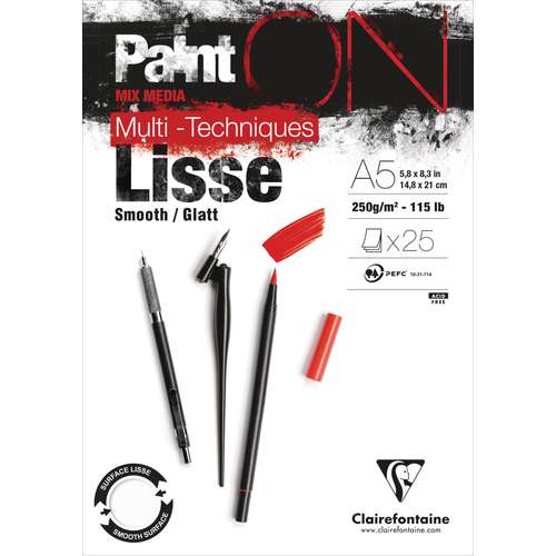 Clairefontaine Paint ON Mix Media Lisse