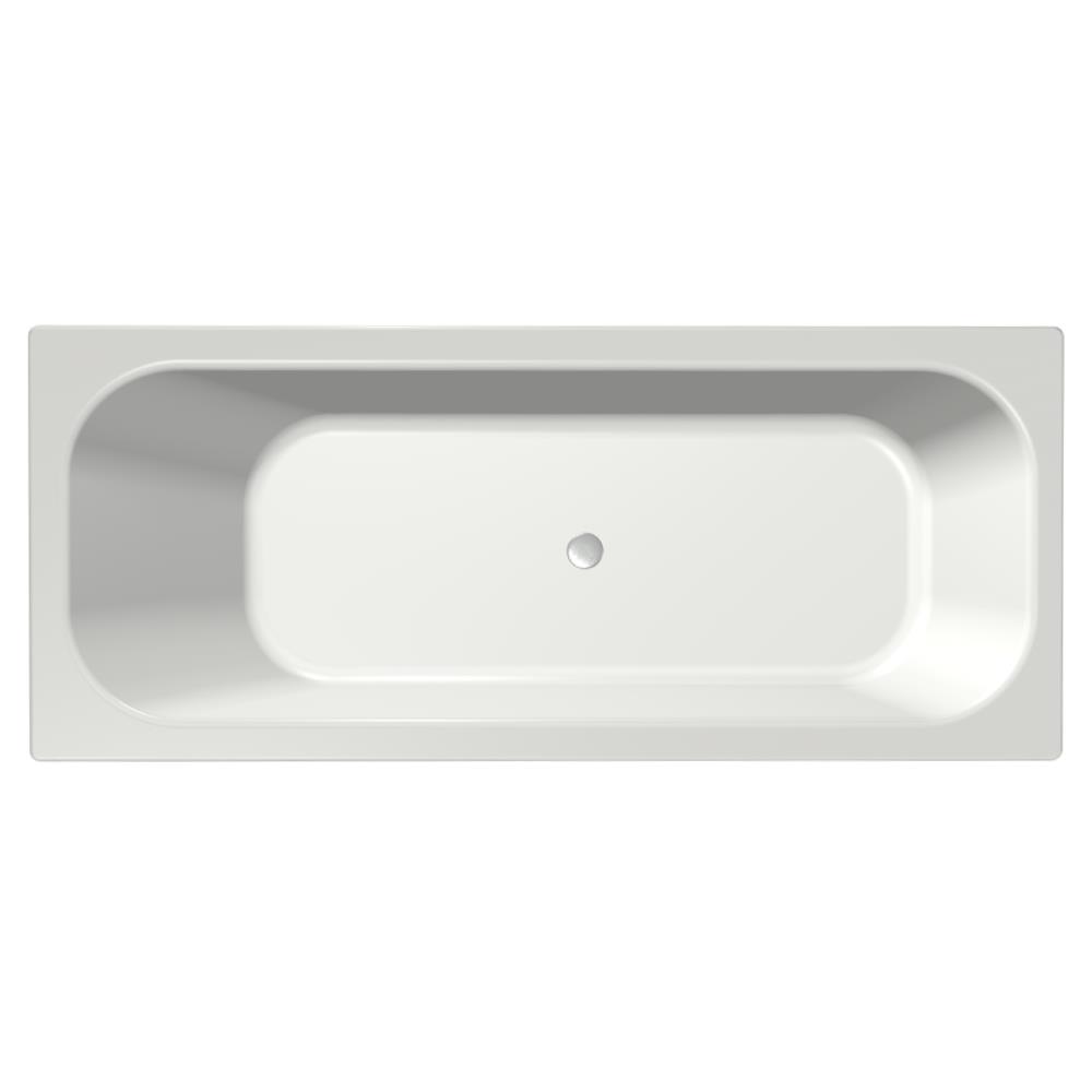 Xenz Aruba ligbad acryl 190x80x45cm zonder overloop wit glans